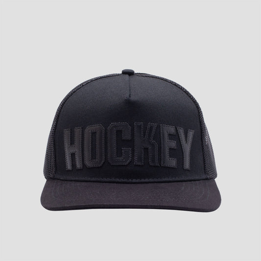 Hockey Truckstop Hat Black Patent Leather