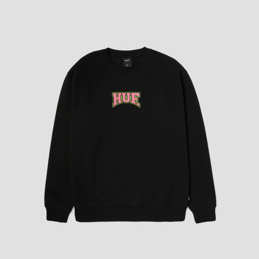 HUF Home Team Crewneck Black