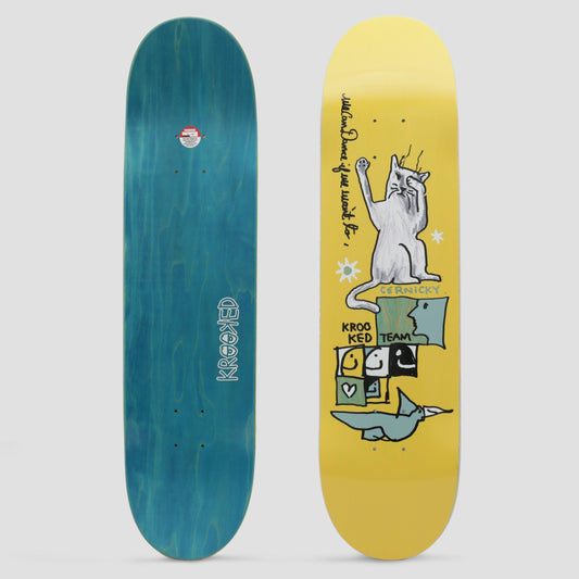 Krooked 8.06 Cernicky Dance Skateboard Deck