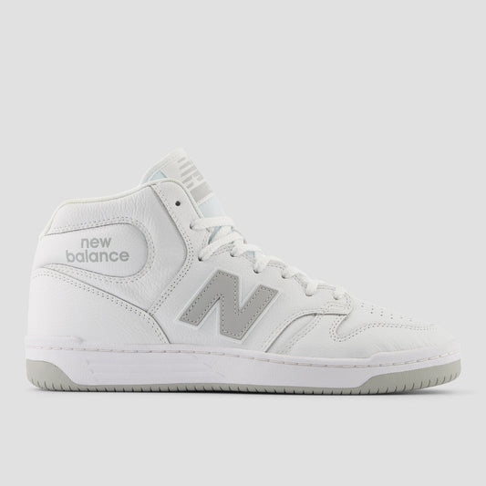 New Balance 480 Hi Skate Shoes White