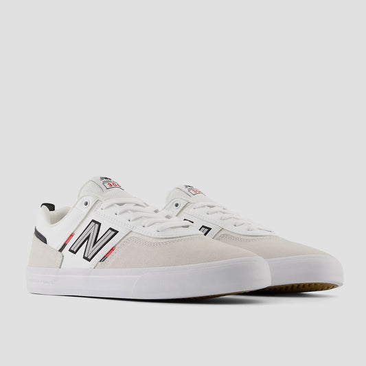 New Balance Numeric Jamie Foy 306 Skate Shoes White / Red