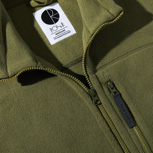 Polar Basic Fleece Jacket Army Green