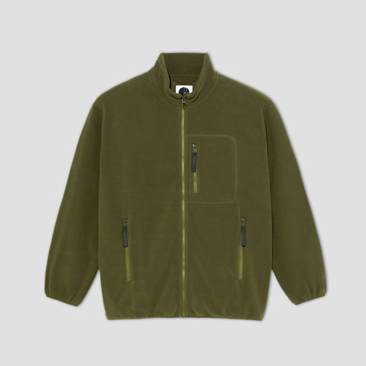 Polar Basic Fleece Jacket Army Green