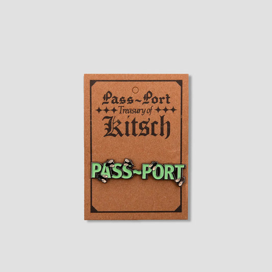 Passport Wot Flies Pin Multi / Antique Silver