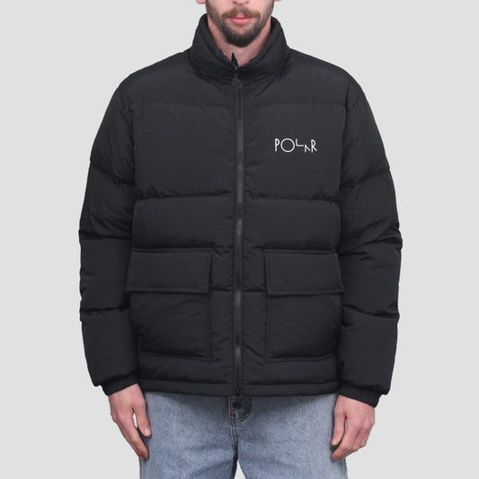 Polar Pocket Puffer Jacket Black