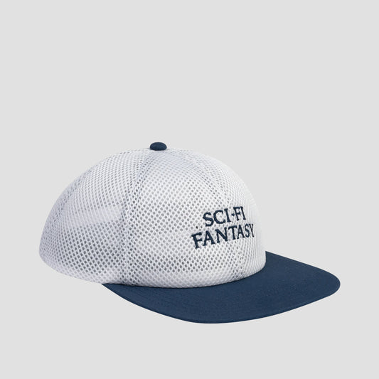 Sci-Fi Fantasy Logo Cap White / Blue