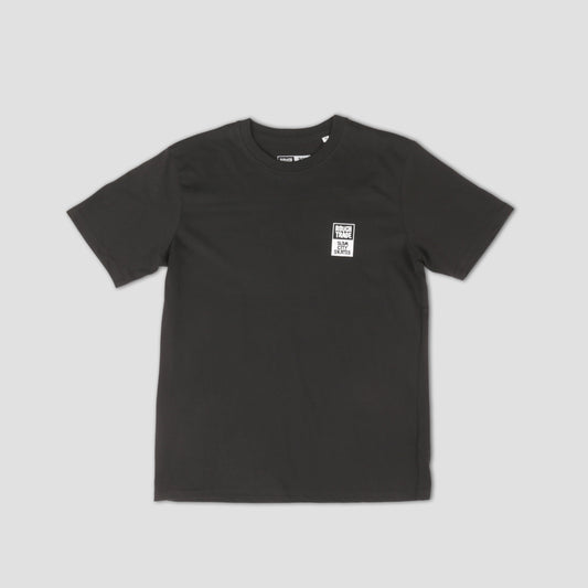 Slam City Skates X Rough Trade Inverted T-Shirt Black