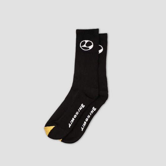 Limosine Limo Gold Toe Socks Black