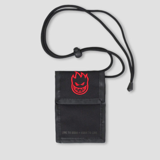 Spitfire Bighead Wallet Black / Red