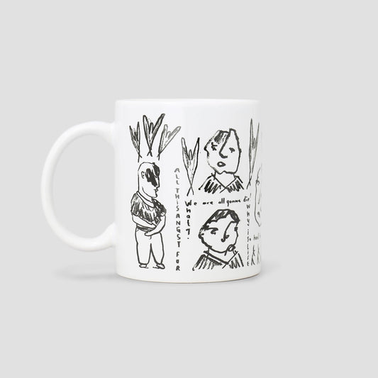 Polar Candelabro Doodle Mug White