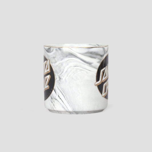 Santa Cruz Classic Dot Mug Grey Marble