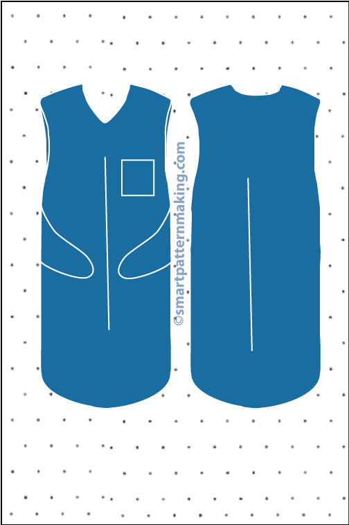 Lead Apron Pattern Printing Services - smart pattern making