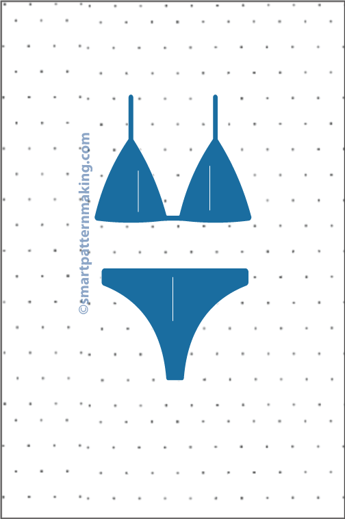 Bikinis Pattern Printing Services - smart pattern making