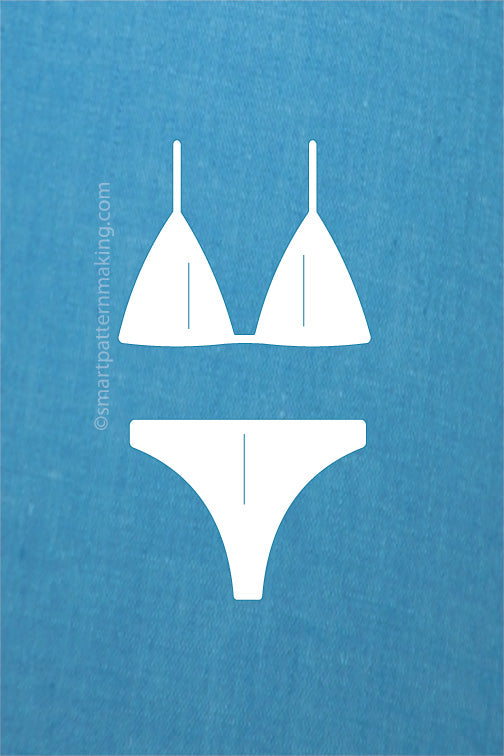 Bikinis Pattern Making Service - smart pattern making