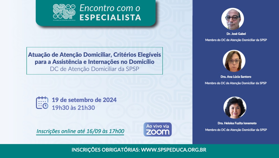 Atuação de atenção domiciliar, critérios elegíveis para a assistência e internações no domicílio