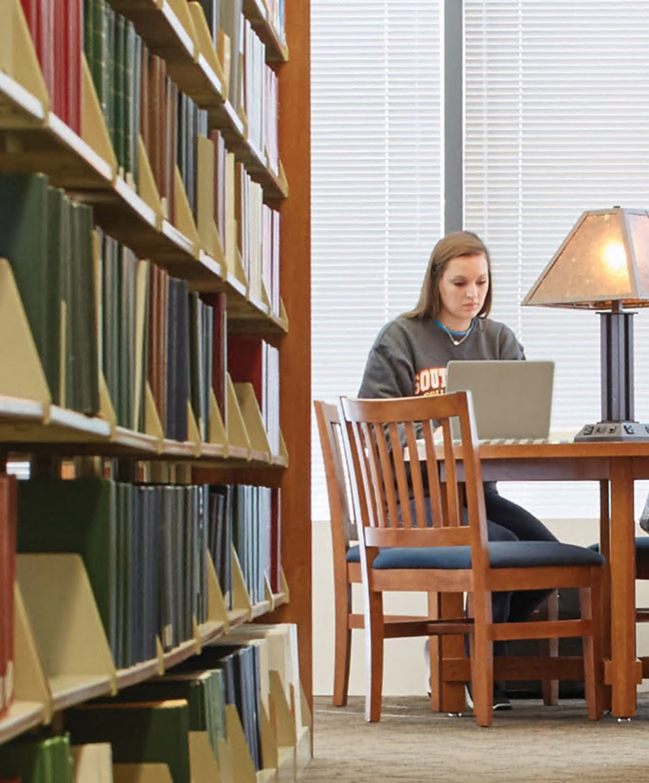 Research at Fred Parks Law Library