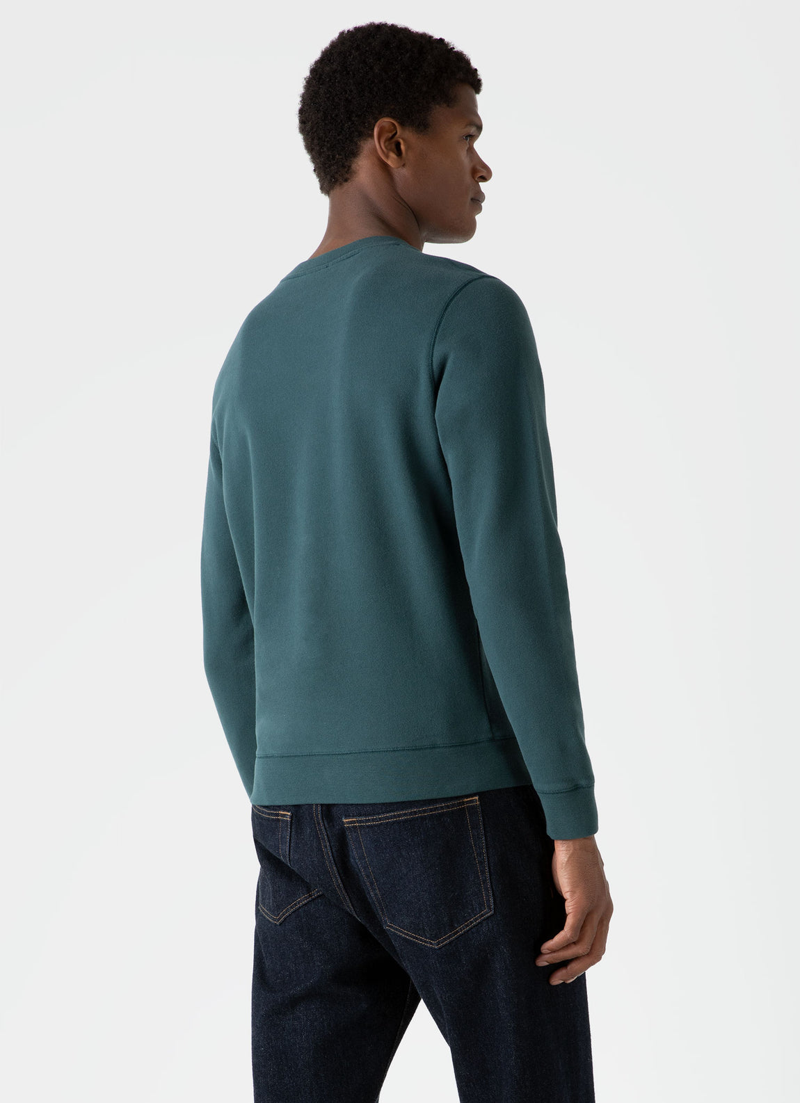 Men's Loopback Sweatshirt in Peacock