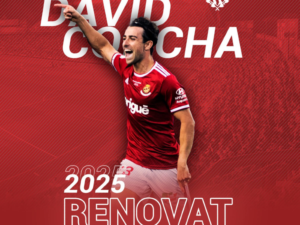 David Concha continuarà al Nàstic una temporada més