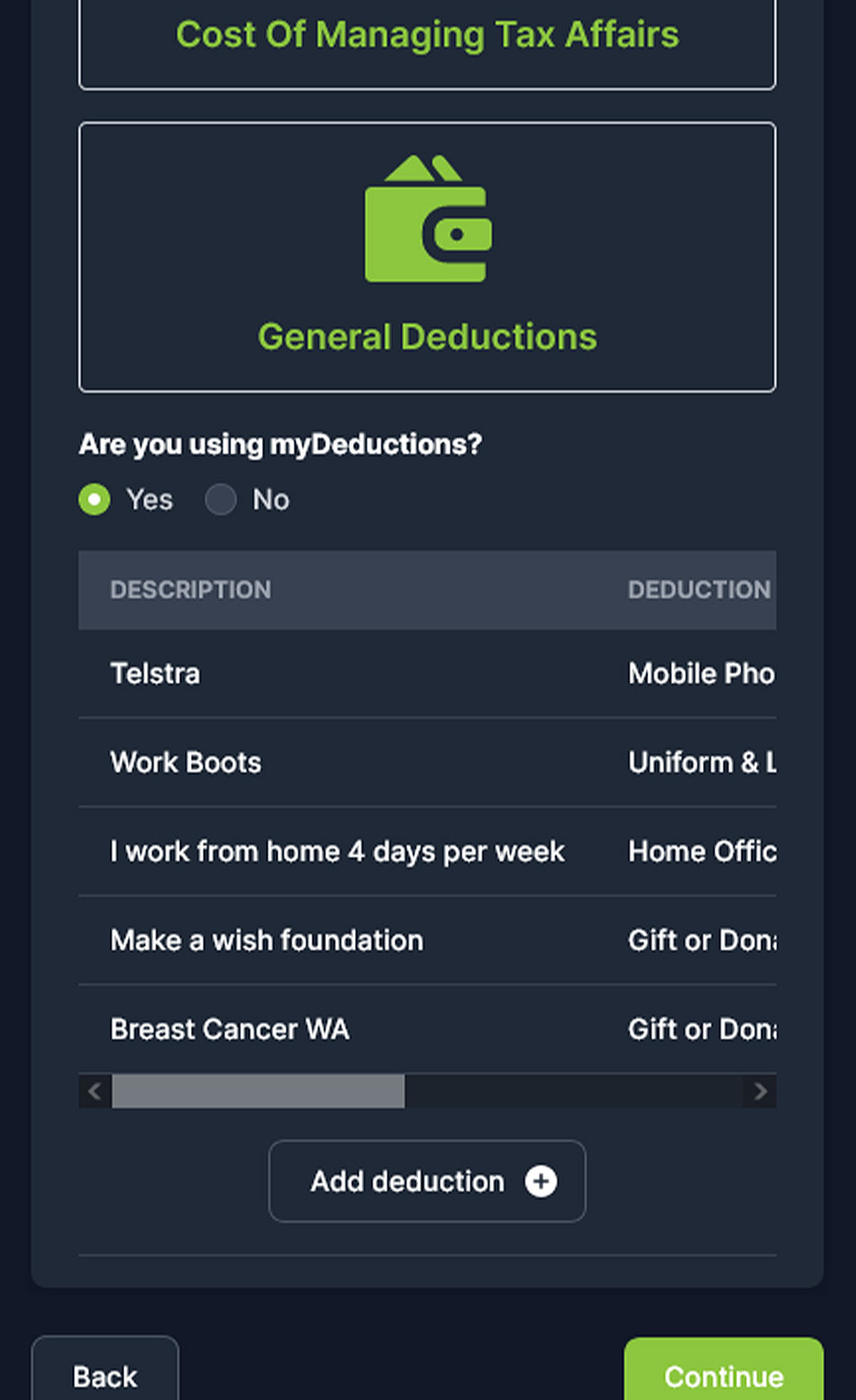 general-deductions
