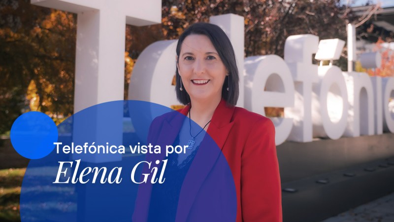 Conoce a Elena Gil, directora de negocio de Inteligencia Artificial & Big Data de Telefonica Tech.