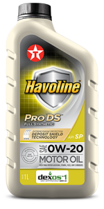 HAVOLINE PRODS FULL SYNTHETIC API SP SAE 0W-20