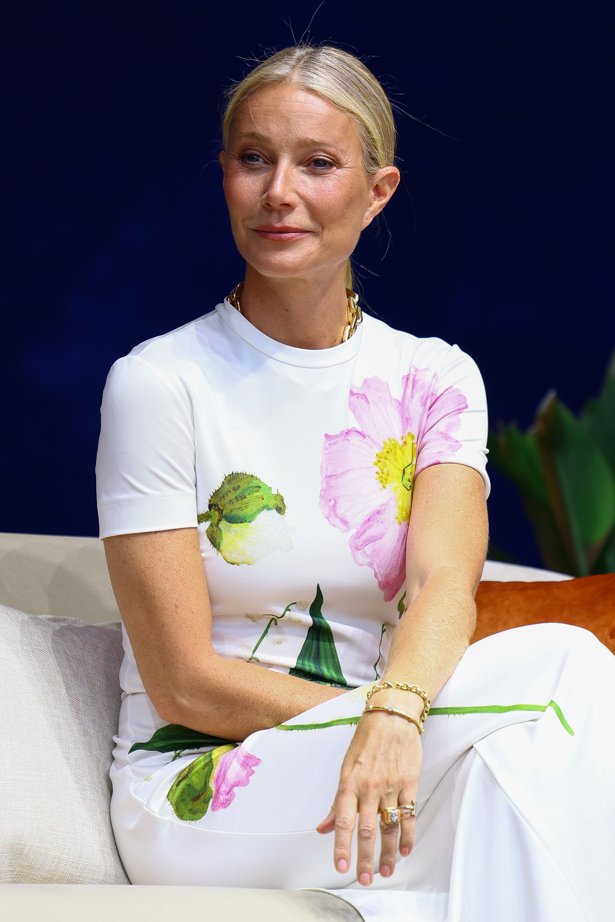 Academy Award-Winning Actress Gwyneth Paltrow attends the 'Encore! Embracing the new entertainment era' session during the Cannes Lions International Festival Of Creativity 2024.