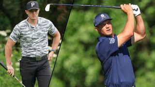 DeChambeau, right, sought the help of Bailey, left, when he wanted a same-length set of irons with no offset