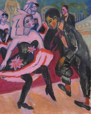 Tanz im Varieté and other paintings by Ernst Ludwig Kirchner were on the Nazi’s list of “degenerate art”