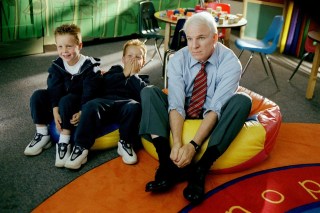 Shane Kinsman, Brent Kinsman and Steve Martin in Cheaper by the Dozen, 2003