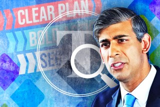 Rishi Sunak launched the Conservative Party’s general election manifesto on Tuesday in Towcester, promising tax cuts, measures to curb migration and national service for 18-year-olds