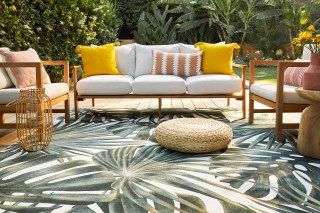 Outdoor Filifera Palm Green Rug, from £139, ruggable.co.uk