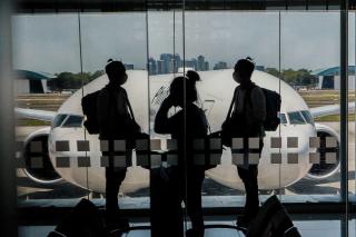 Manila Ninoy Aquino International Airport in the Philippines