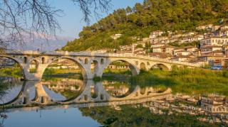 The city of Berat is a Unesco world heritage site