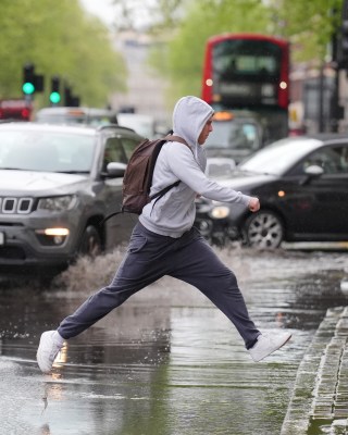 Retail sales and construction output fell in April thanks to the miserable weather