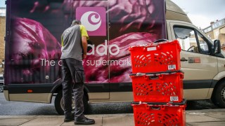 Sales were up 12.4 per cent for Ocado between March and May, compared with last year