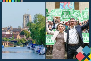 Waveney Valley encircles three areas where the Greens have had huge recent success. Carla Denyer and Adrian Ramsay, co-leaders of the Green Party, launched their campaign in Bristol last week
