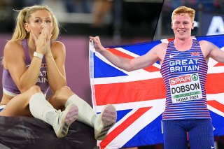 Caudery, left, and Dobson both added medals to the GB haul in Rome