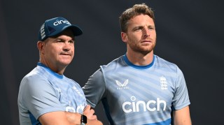 Mott, left, could find his job under threat unless Buttler can oversee a change in England’s fortunes