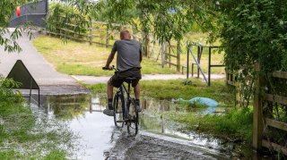 This month was dry for a few days but is turning wetter once more