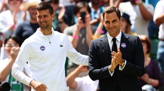 Federer, right, admitted that he did not take Djokovic seriously when he first emerged on the tour