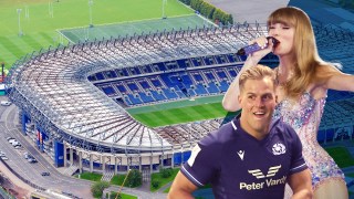 As long as one doesn’t look too closely, Murrayfield still has the edge, hosting rugby stars and singing stars alike in Duhan van der Merwe and Taylor Swift