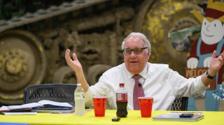 Howard Buffett talks to farmers in Pennsylvania to drum up support for Ukraine