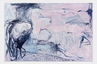 Deep Tears Acrylic by Tracey Emin at the Royal Academy Summer Exhibition