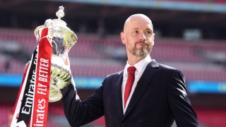 Ten Hag has won two trophies whilst in charge of United, including the FA Cup last season