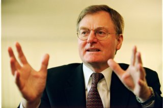 Leitch in his office in London when he was chief executive of Zurich Financial Services UK