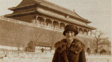 Wallis Spencer in Tiananmen Square in 1924