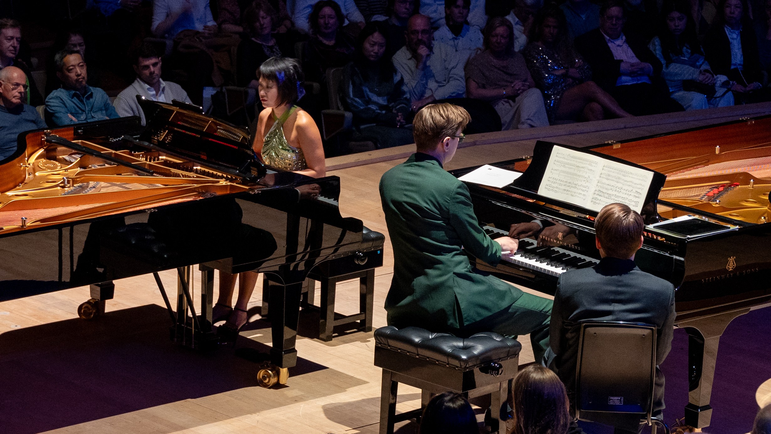 Yuja Wang/Vikingur Olafsson — a five-star partnership from the two pianists