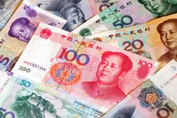 Renminbi currency in China