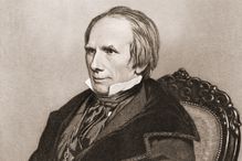 Engraved portrait of politician Henry Clay