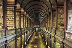 Library (18th century) of Trinity College, Dublin, Ireland